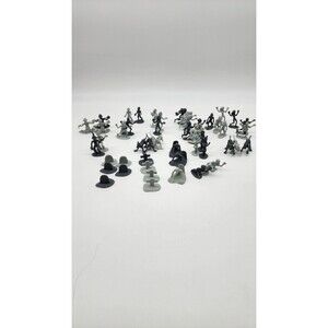 Wicked Zombies Lot Creatures Animals Army Graves Duals 51 Figures Hard Plastic